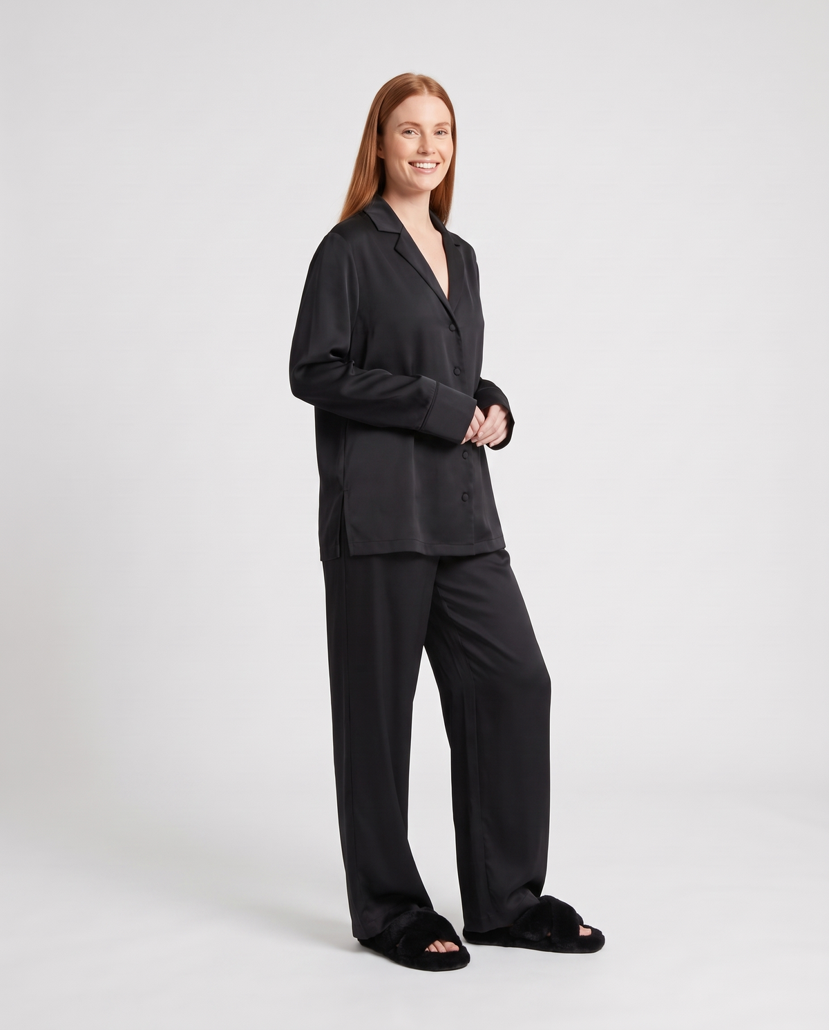 Pyjama Set – Willa Oversized Wide-Leg Lounge Set