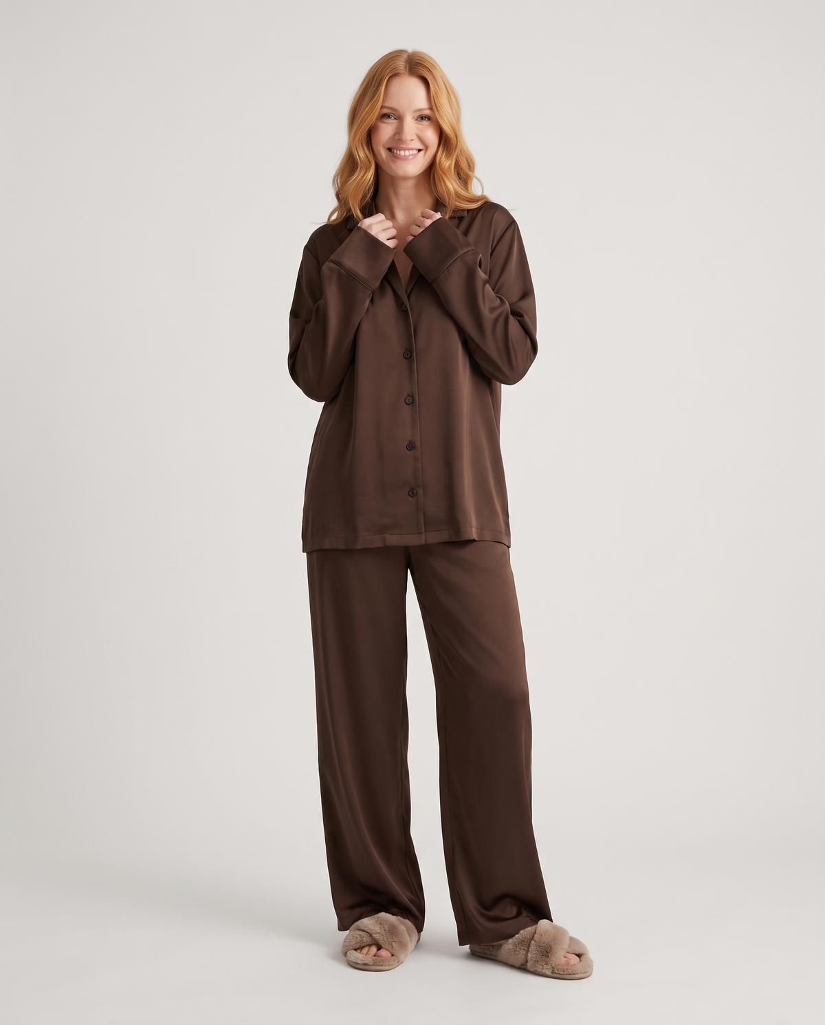 Pyjama Set – Willa Oversized Wide-Leg Lounge Set
