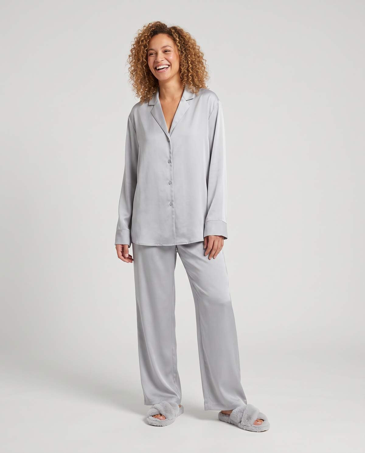 Pyjama Set – Willa Oversized Wide-Leg Lounge Set