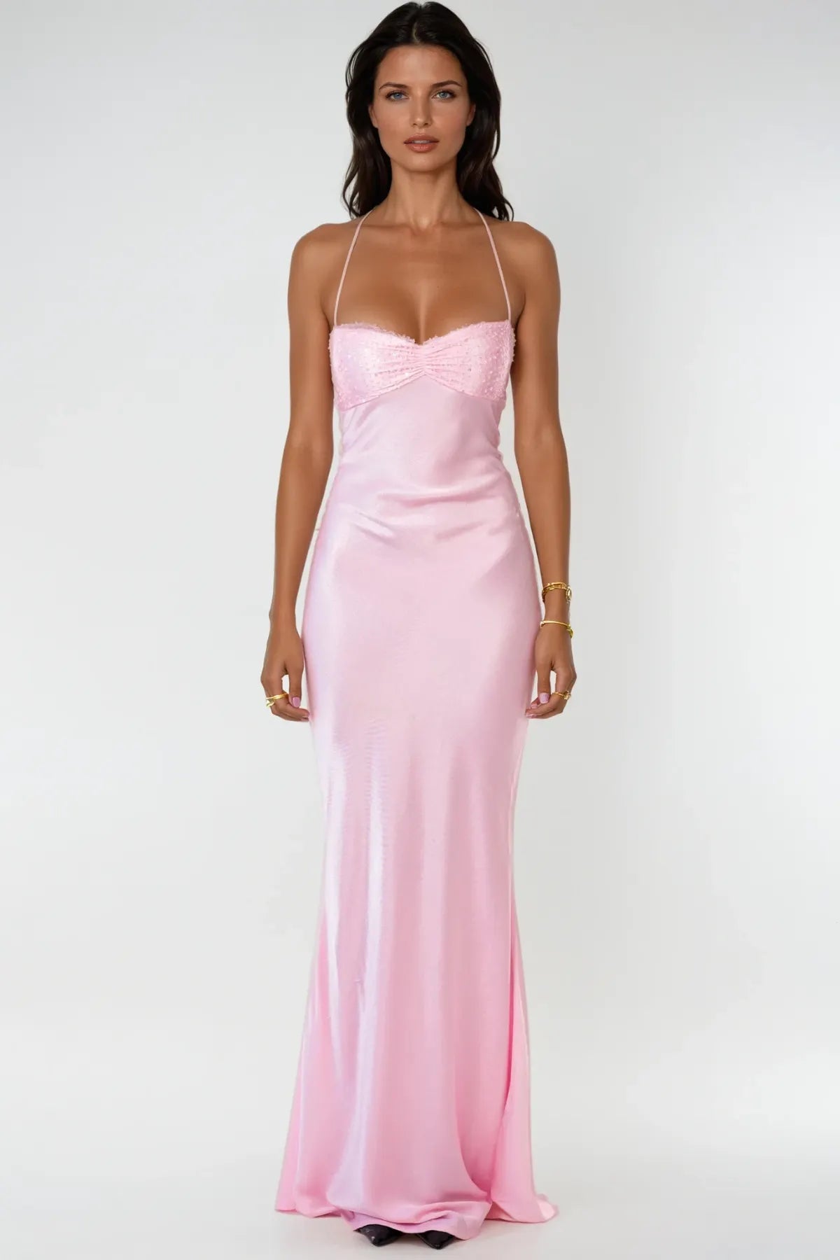 Maria | Backless Maxi Dress