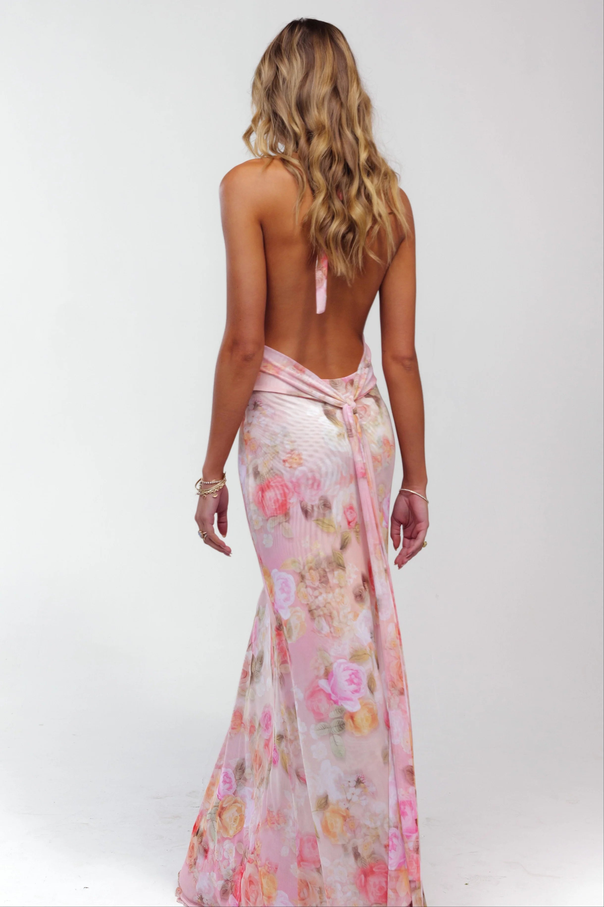 Amara | Halter Maxi Dress
