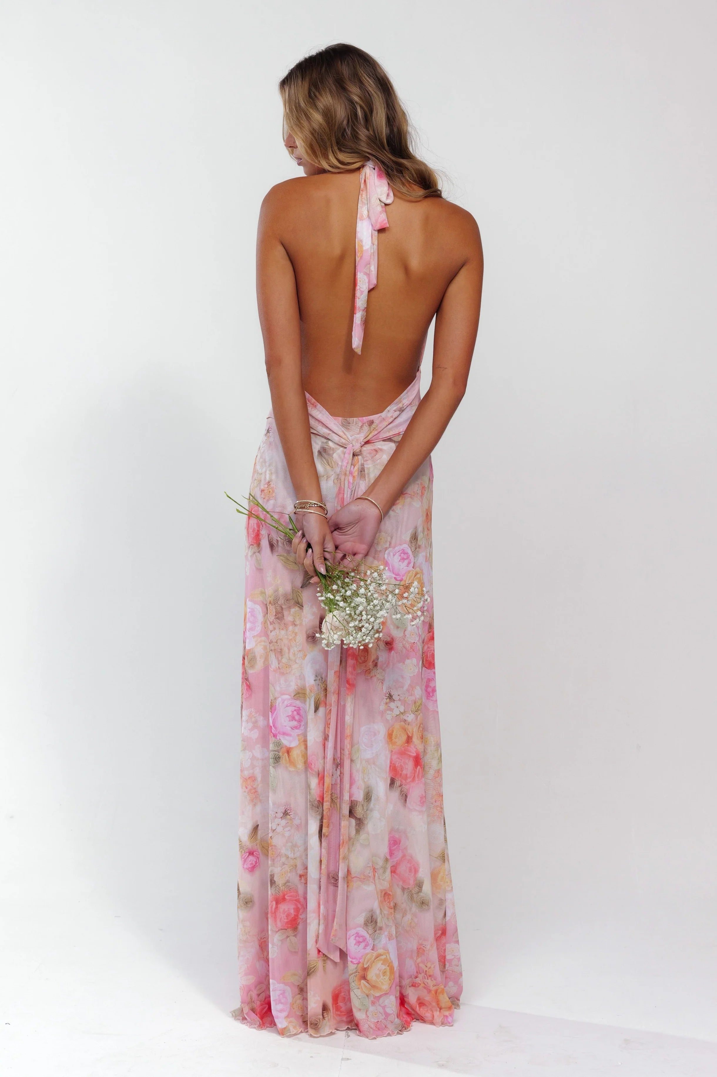 Amara | Halter Maxi Dress