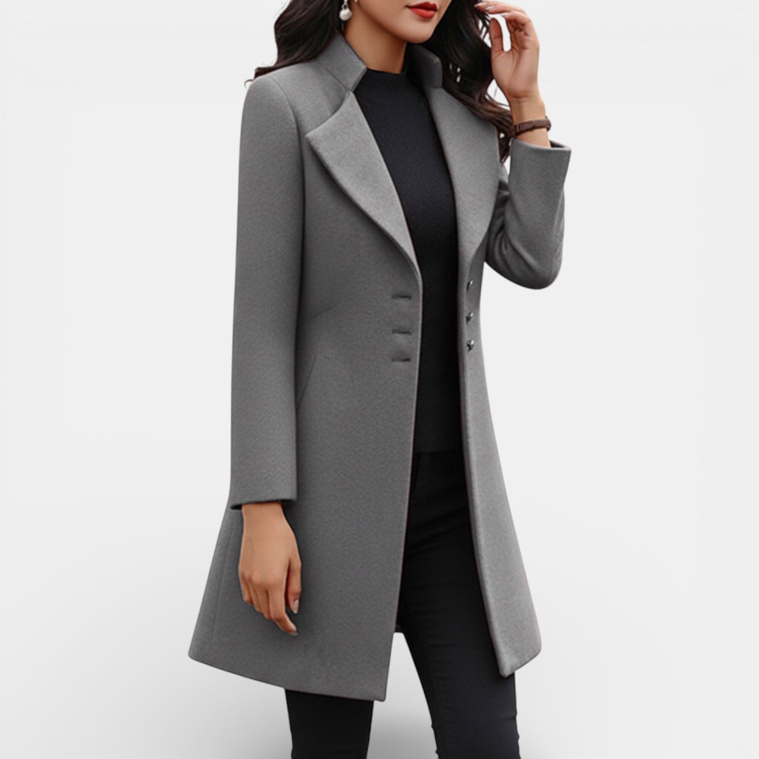 Juliette Tailored Long Coat