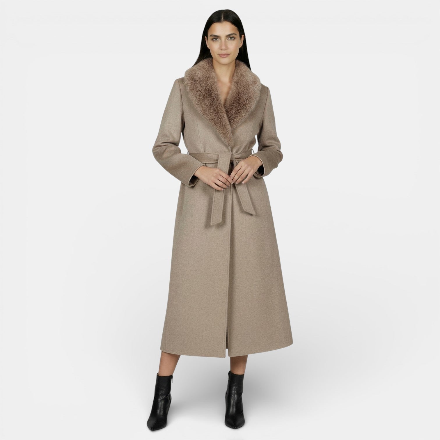 Arabella Long Wool Winter Coat
