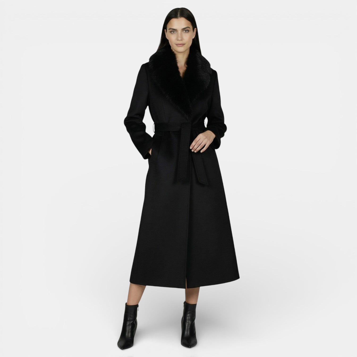 Arabella Long Wool Winter Coat