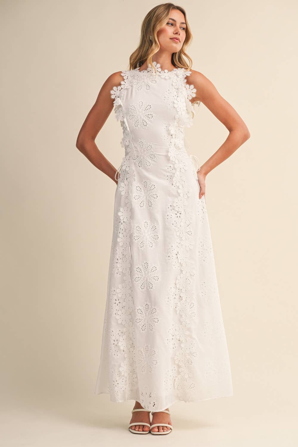 Amora Lace Maxi Dress