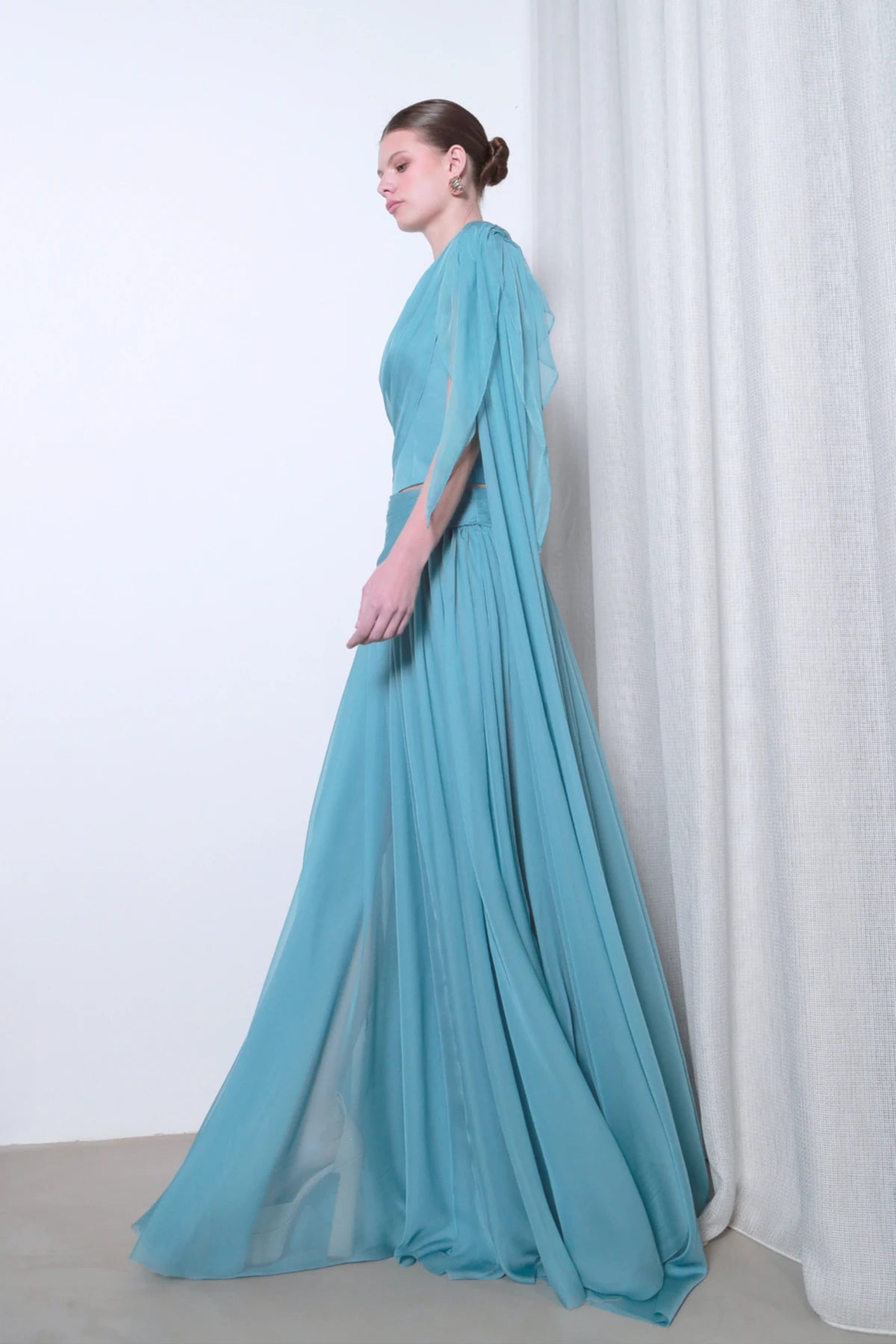 Selena | Chiffon Two-Piece Set