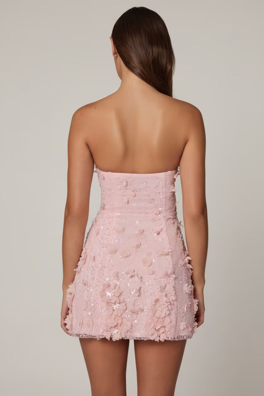 Elara | Floral Mini Dress