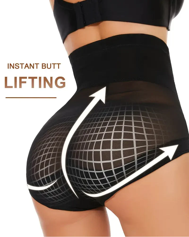 Sofia High-Waisted Shapewear Briefs – 3 Pack