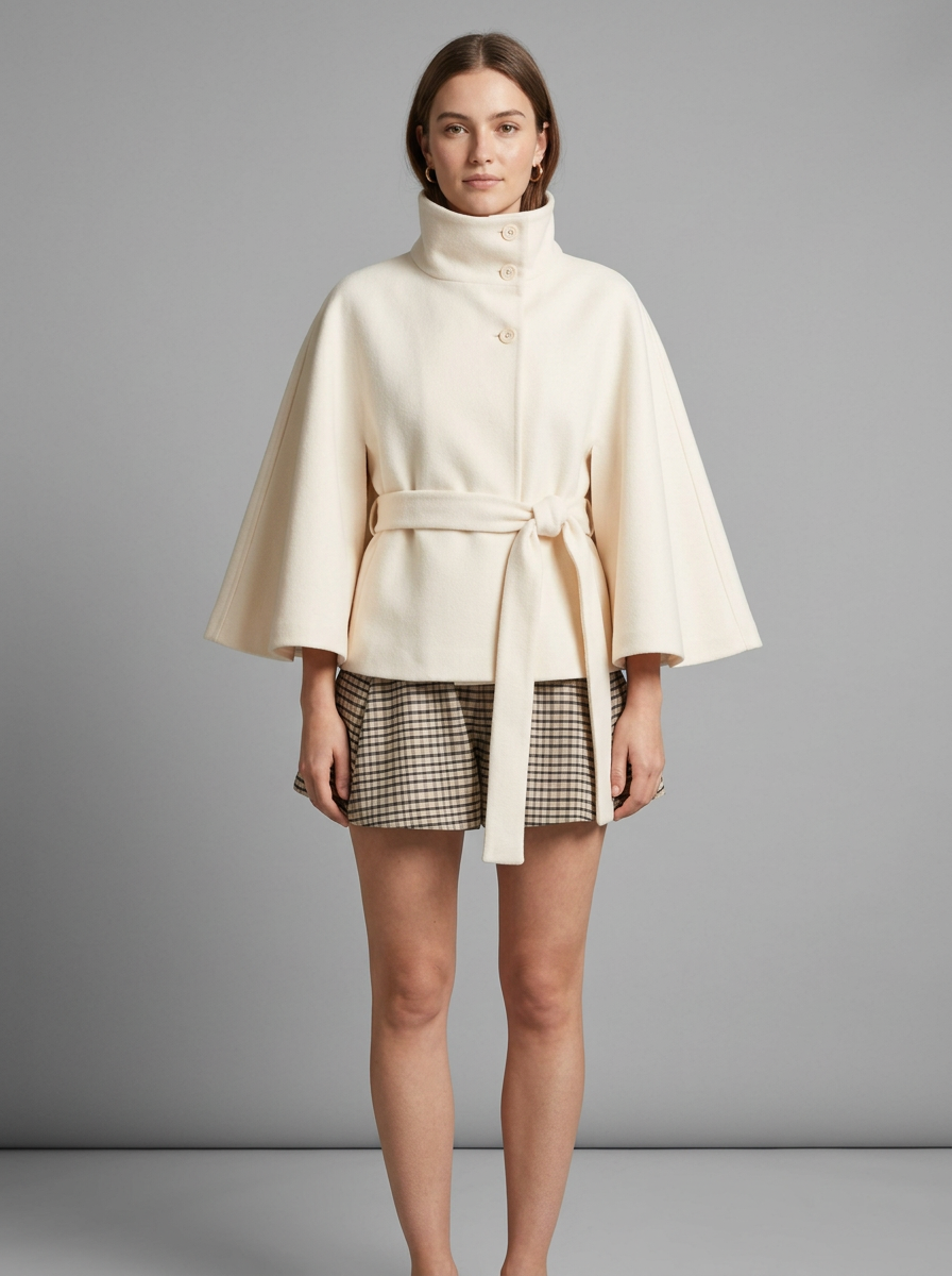 Élodie | Cape Trench Coat