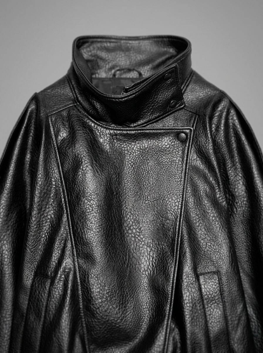 Faux Leather Biker Jacket