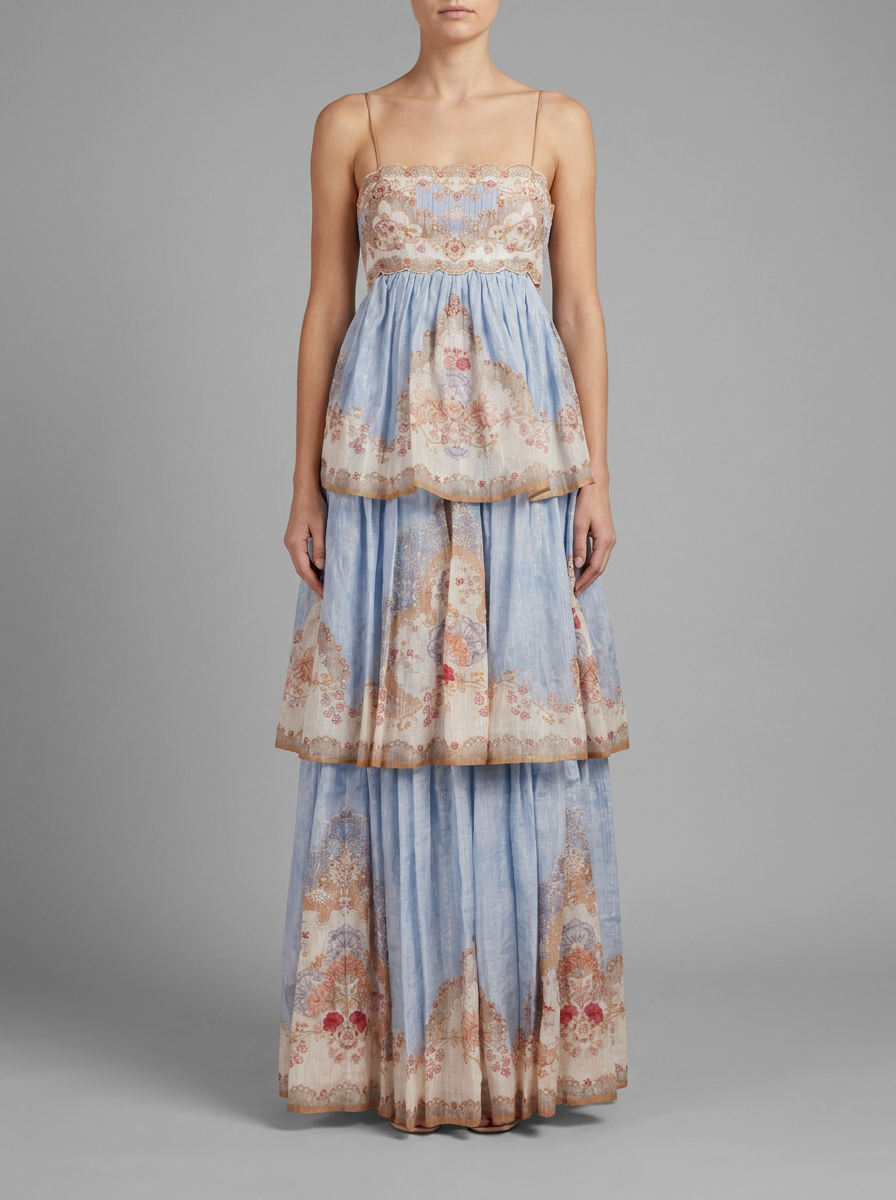 Solea Tiered Maxi Dress