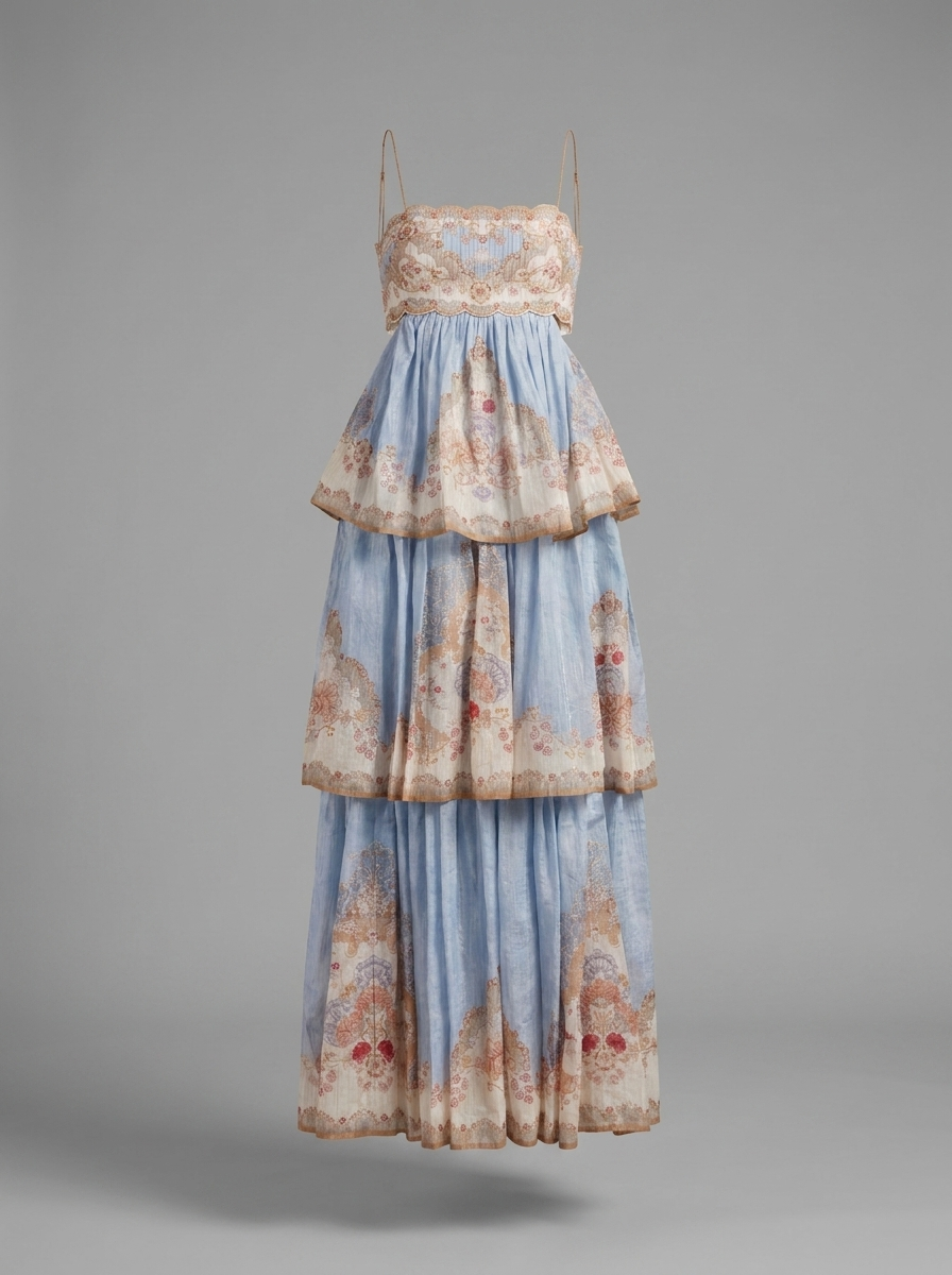 Solea Tiered Maxi Dress