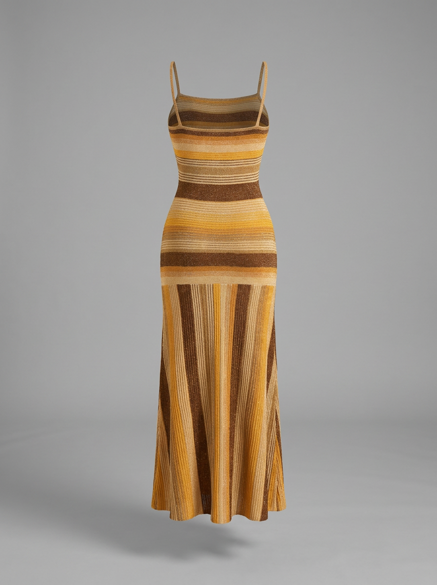 Lina Heat Knit Maxi Dress