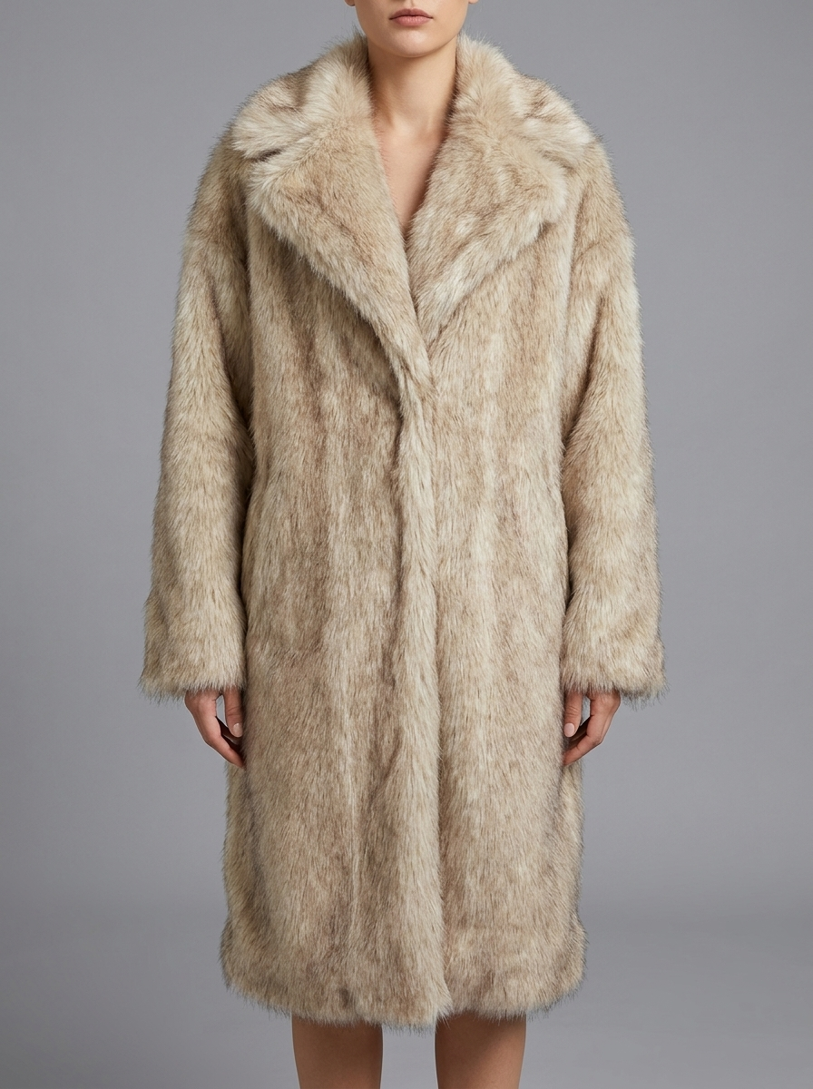 Firerie Faux Fur Long Coat