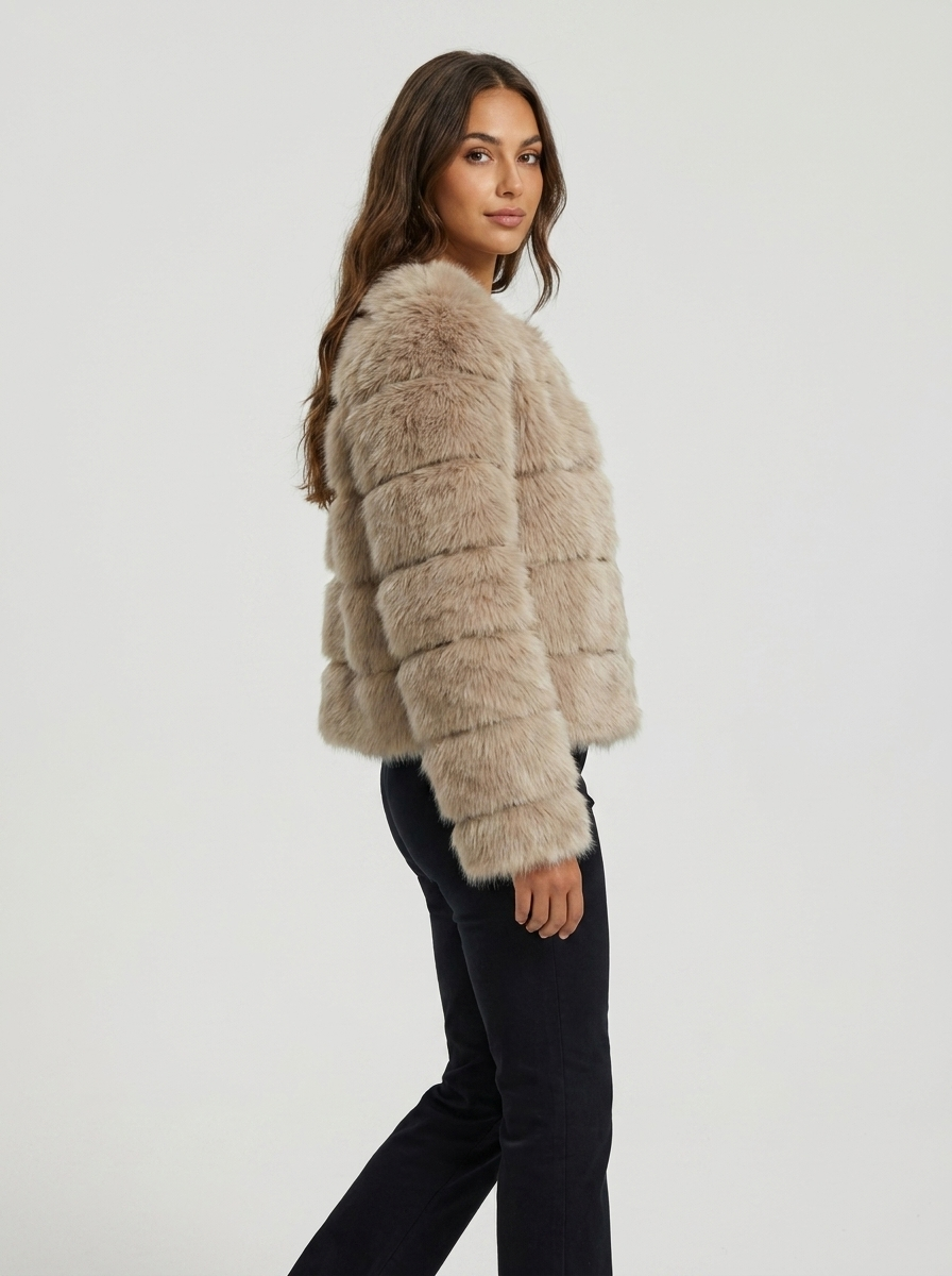 Montana | Cropped Fox Fur Coat