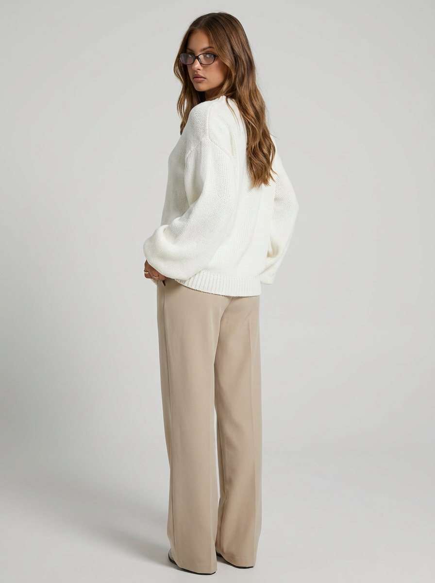 Isabella Oversized Sleeve Knit Sweater