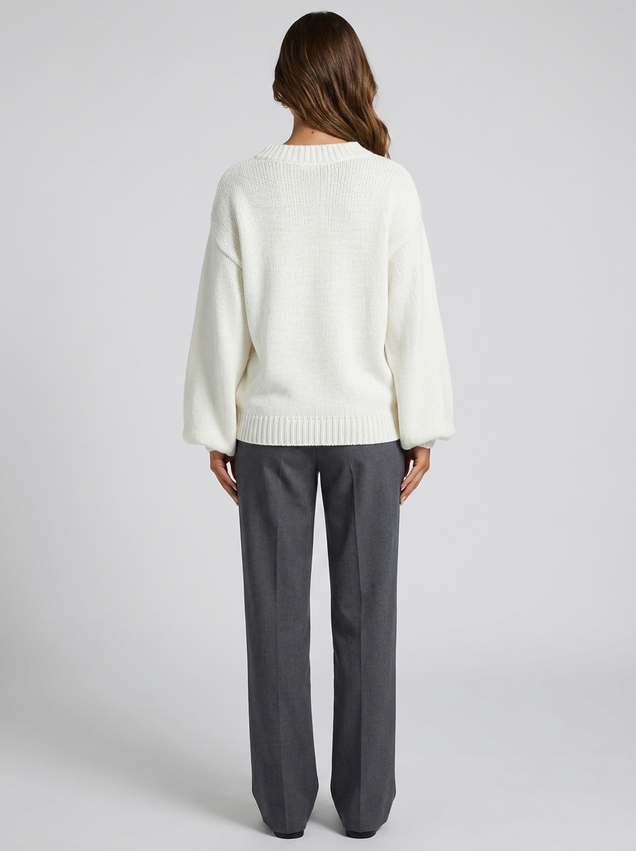 Isabella Oversized Sleeve Knit Sweater