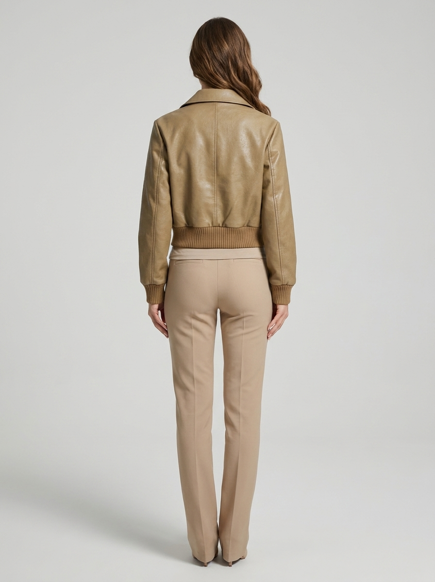 Emilia Cropped Zip Jacket