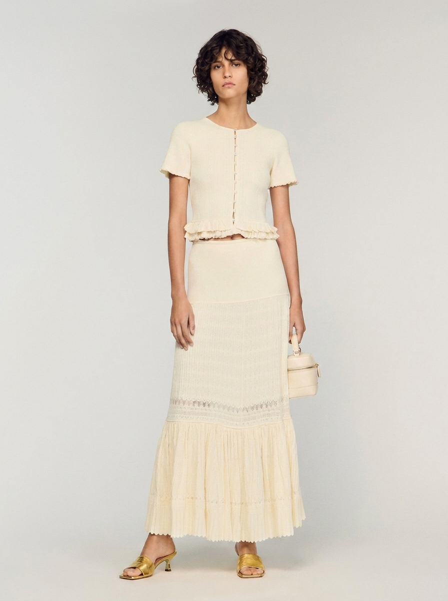 Celeste Knit Two-Piece Maxi Set