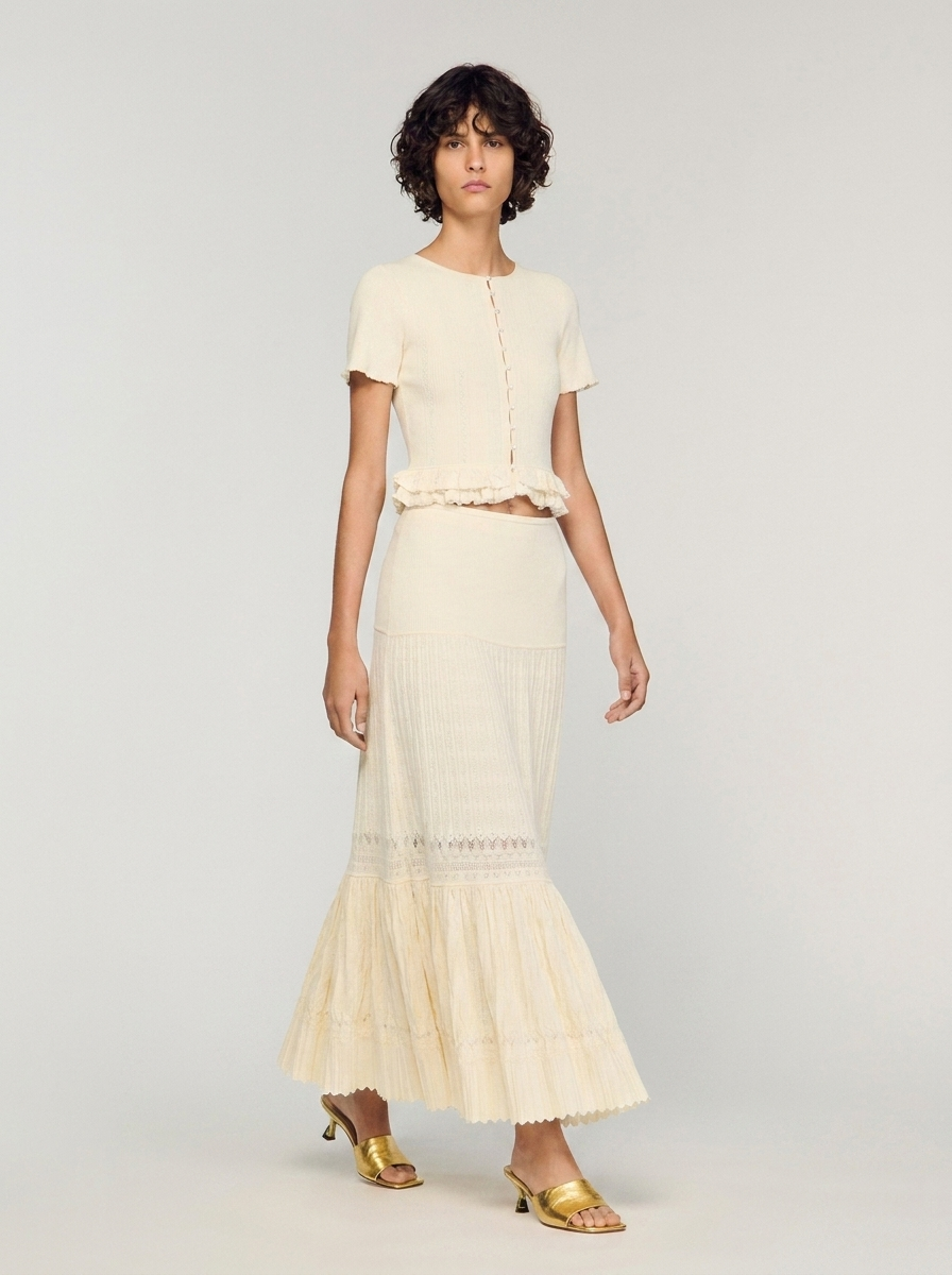 Celeste Knit Two-Piece Maxi Set