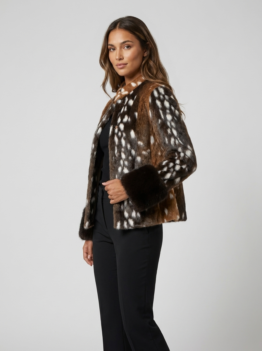 Faux Fur Jacket – Aurora Faux Fur Coat