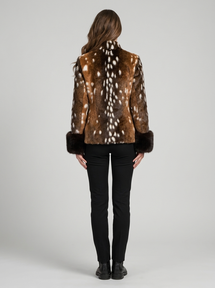 Faux Fur Jacket – Aurora Faux Fur Coat