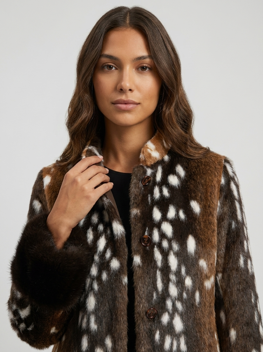 Faux Fur Jacket – Aurora Faux Fur Coat