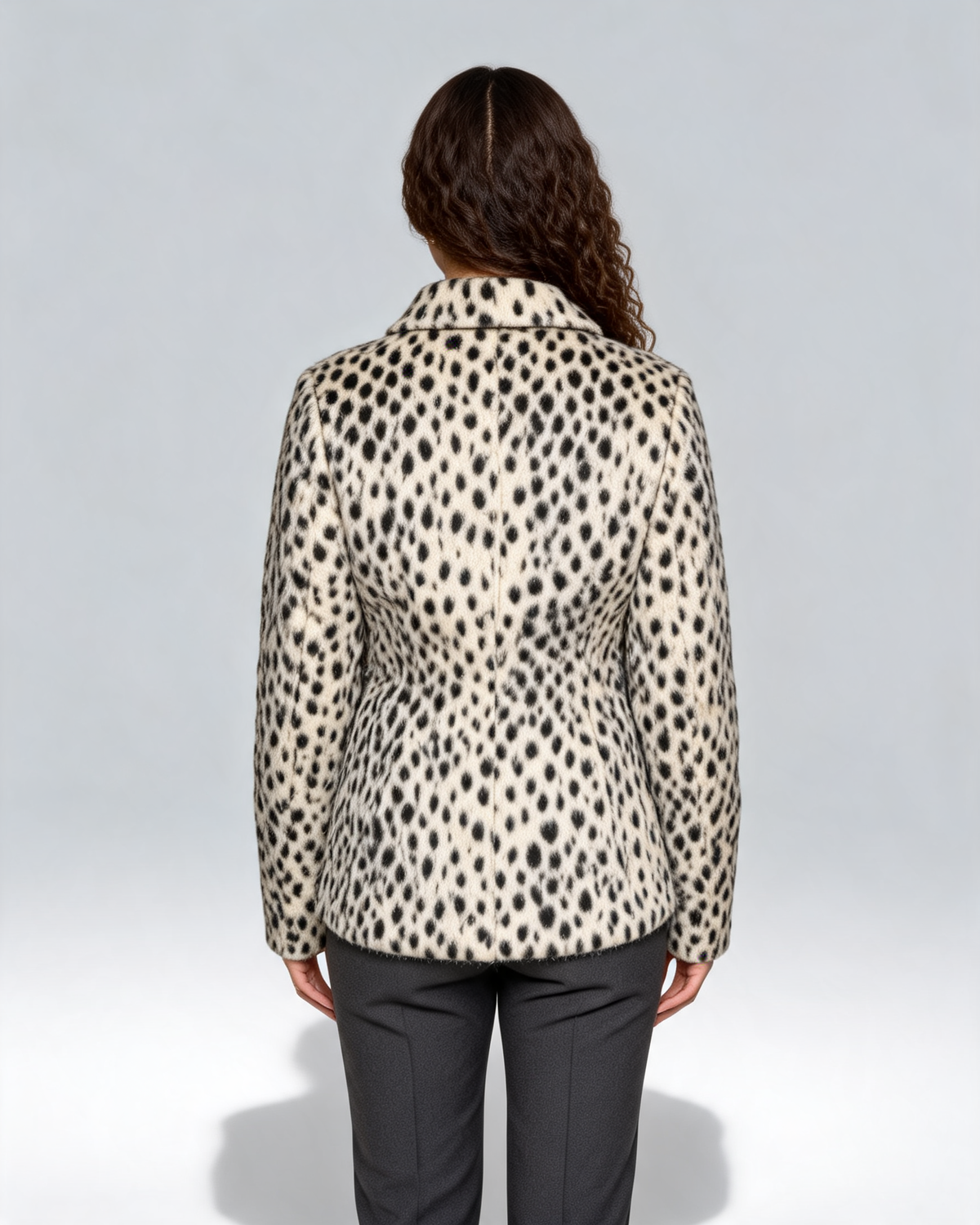 Alessia Leopard Faux Fur Jacket