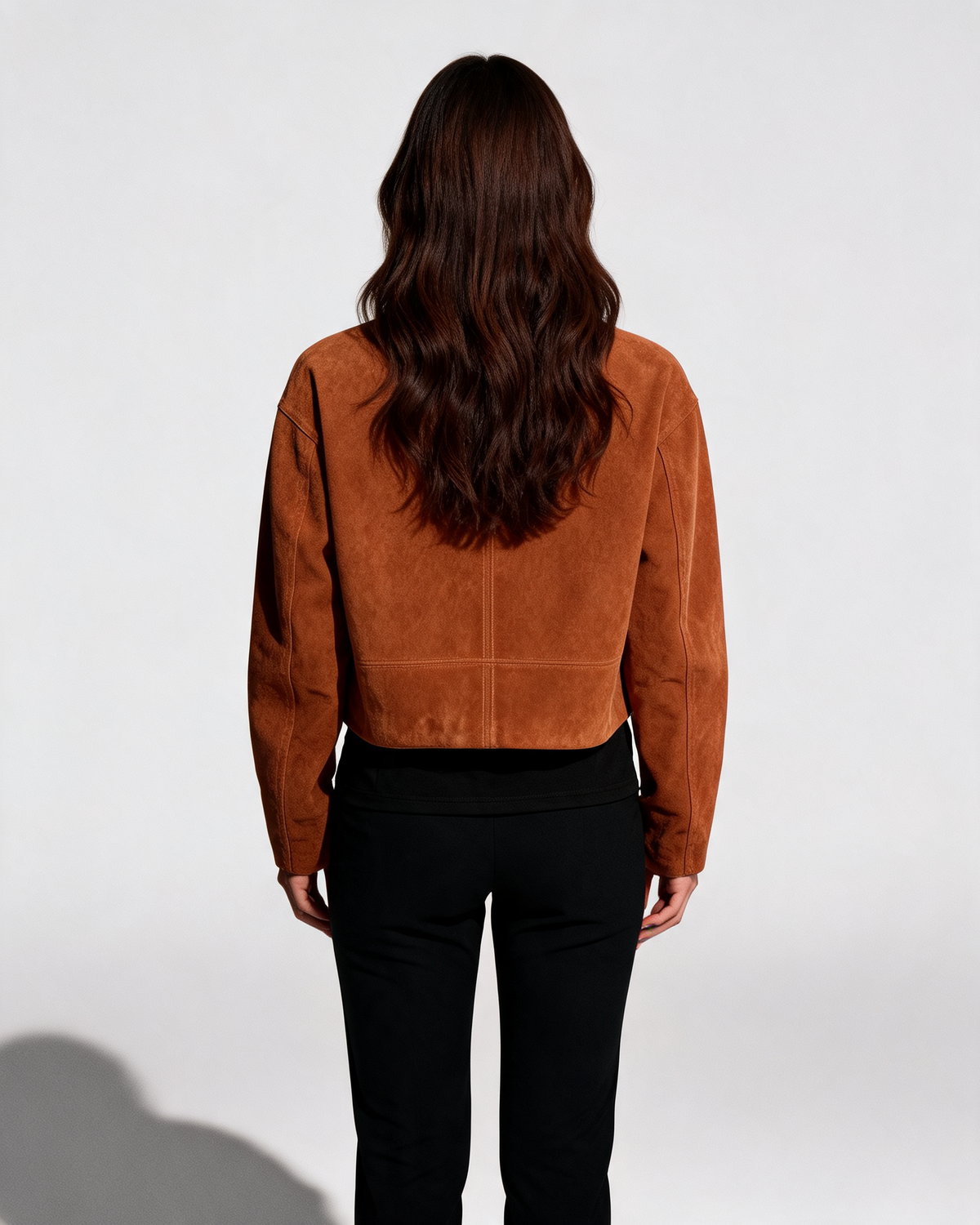Leather Jacket – Alessia High Neck Leather Jacket