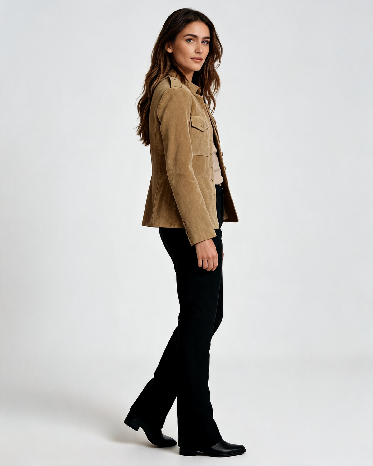 Leather Jacket – Colette Tailored Leather Jacket