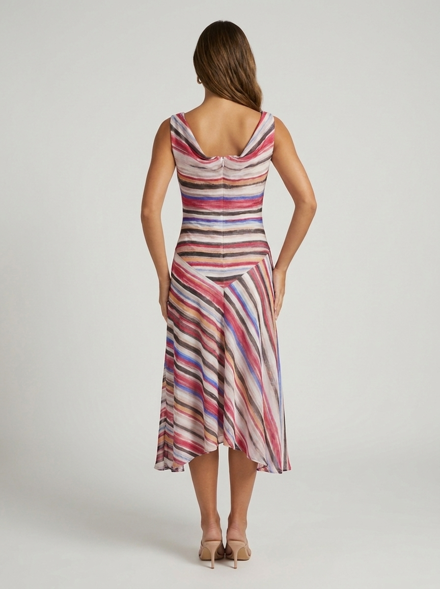 Cora Draped Maxi Dress