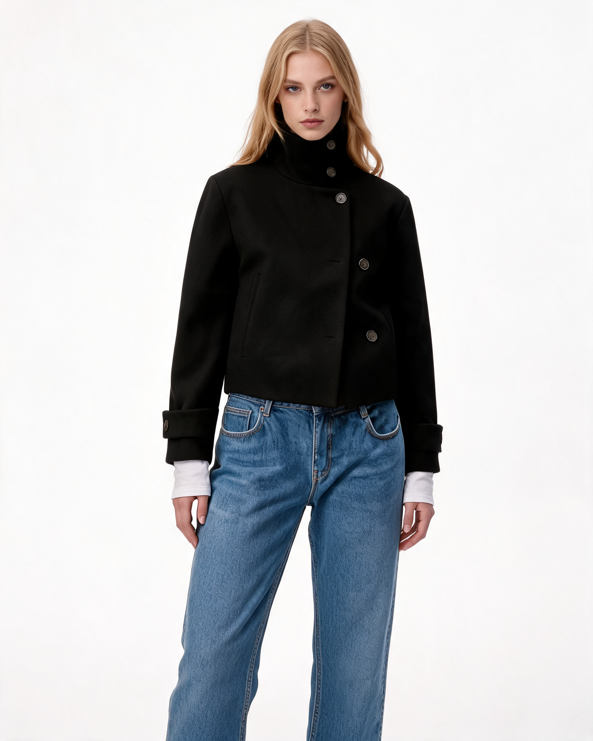 Wool Coat – Jade