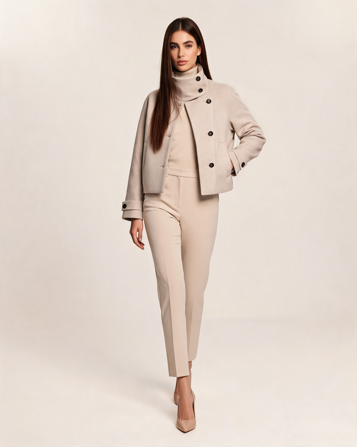 Wool Coat – Jade