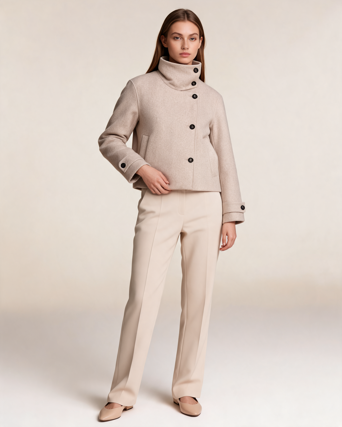 Wool Coat – Jade