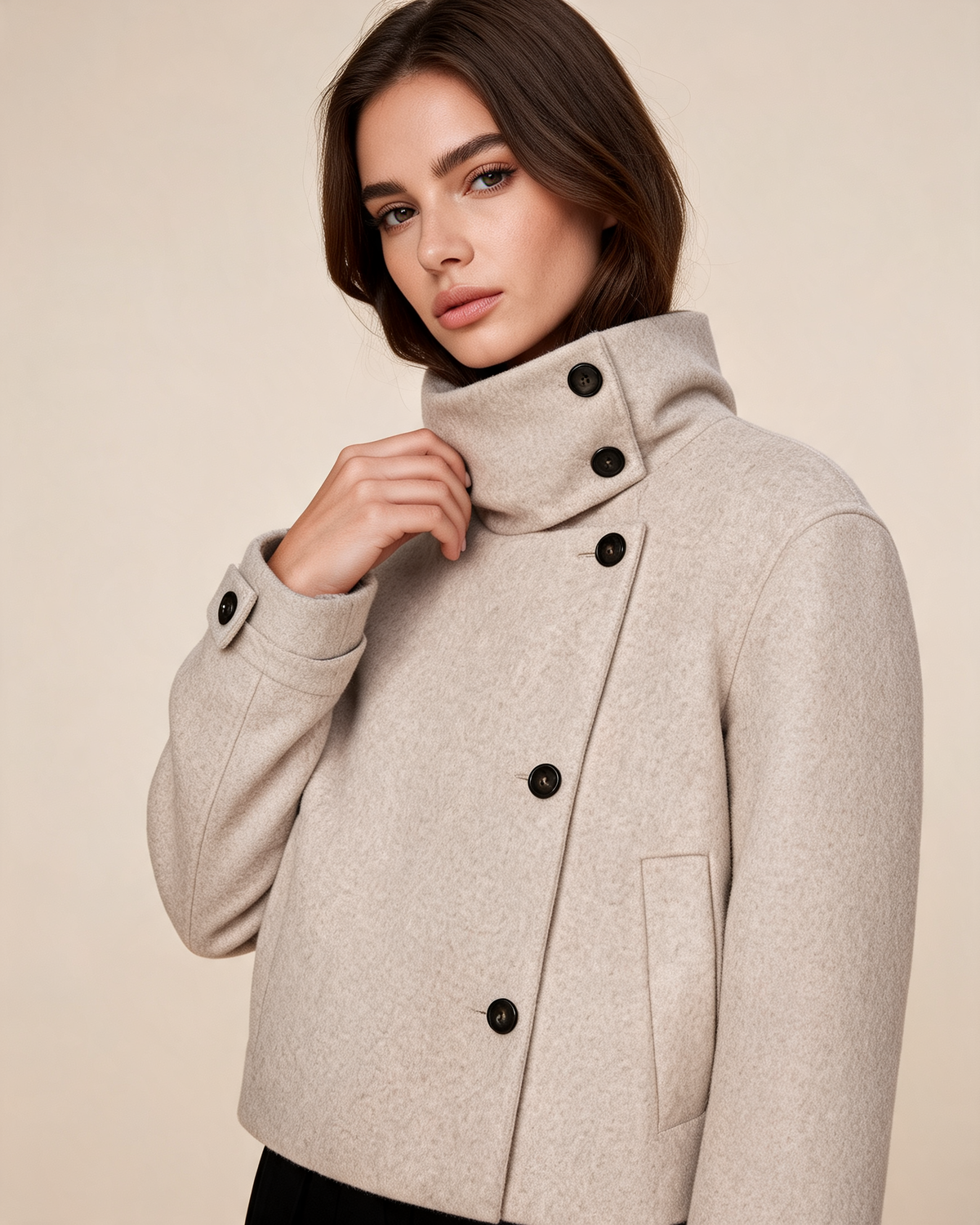 Wool Coat – Jade