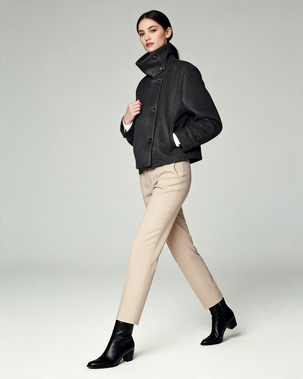 Wool Coat – Jade