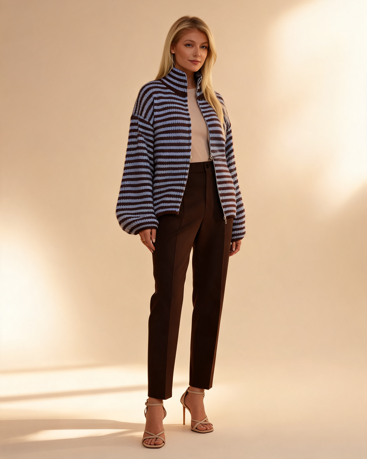 Cardigan – Maren Zip Knit