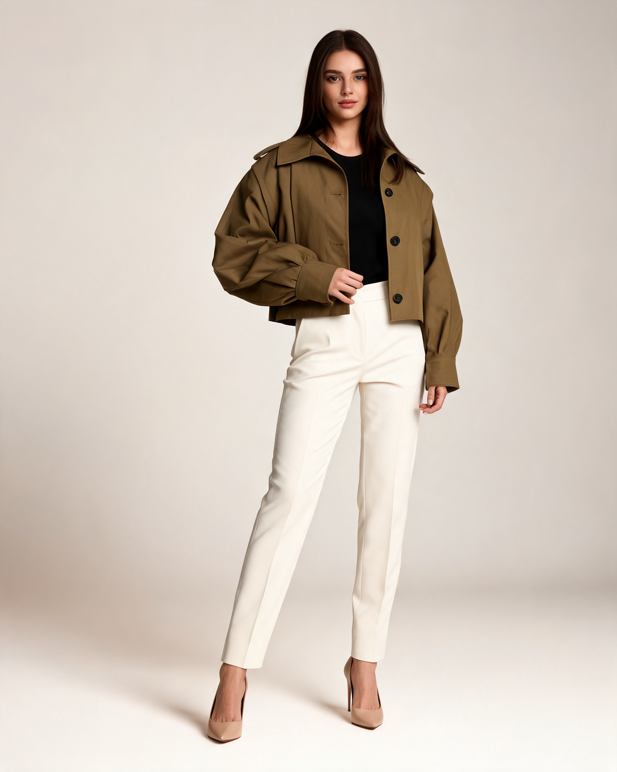 Cropped Jacket – Shannon