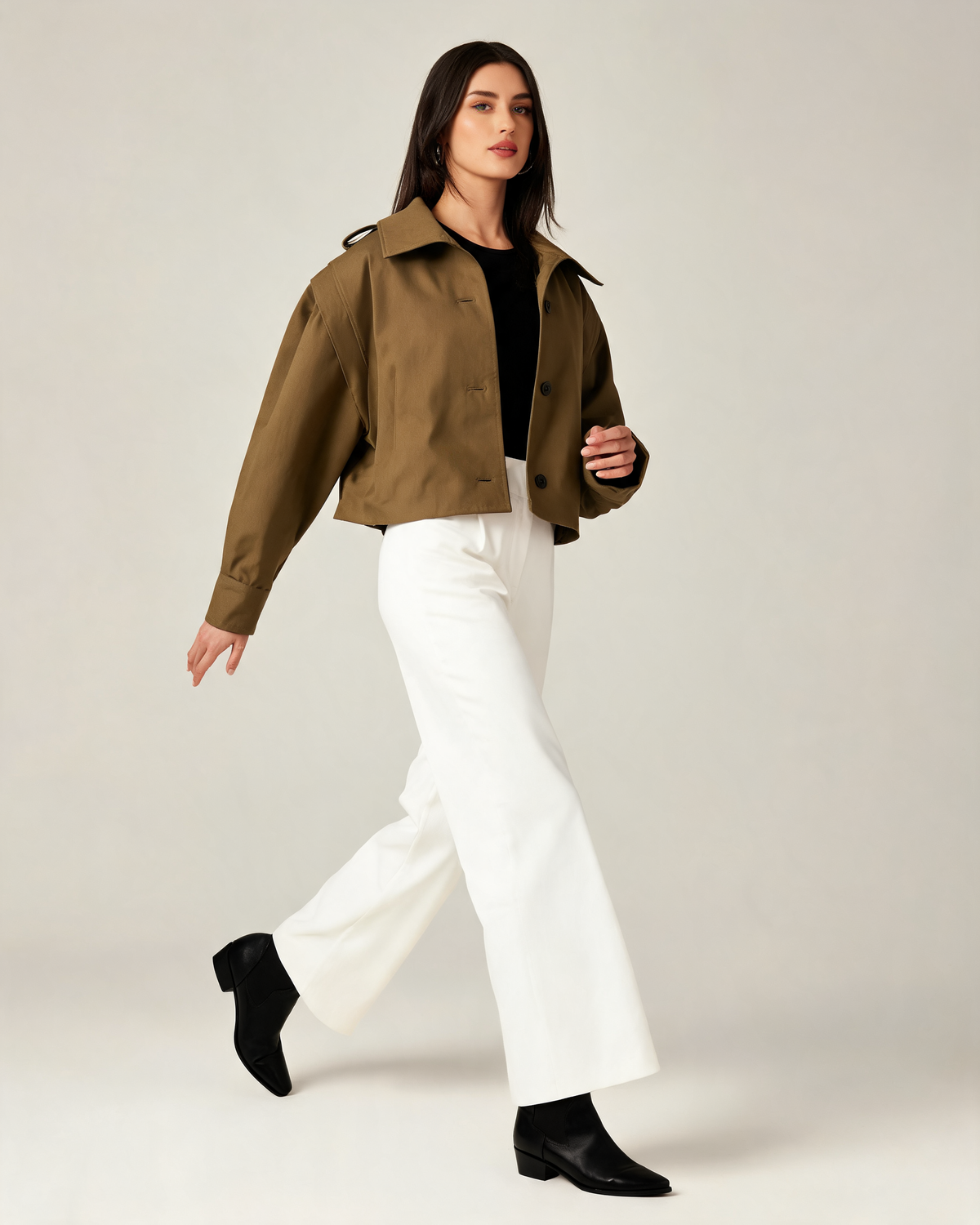 Cropped Jacket – Shannon
