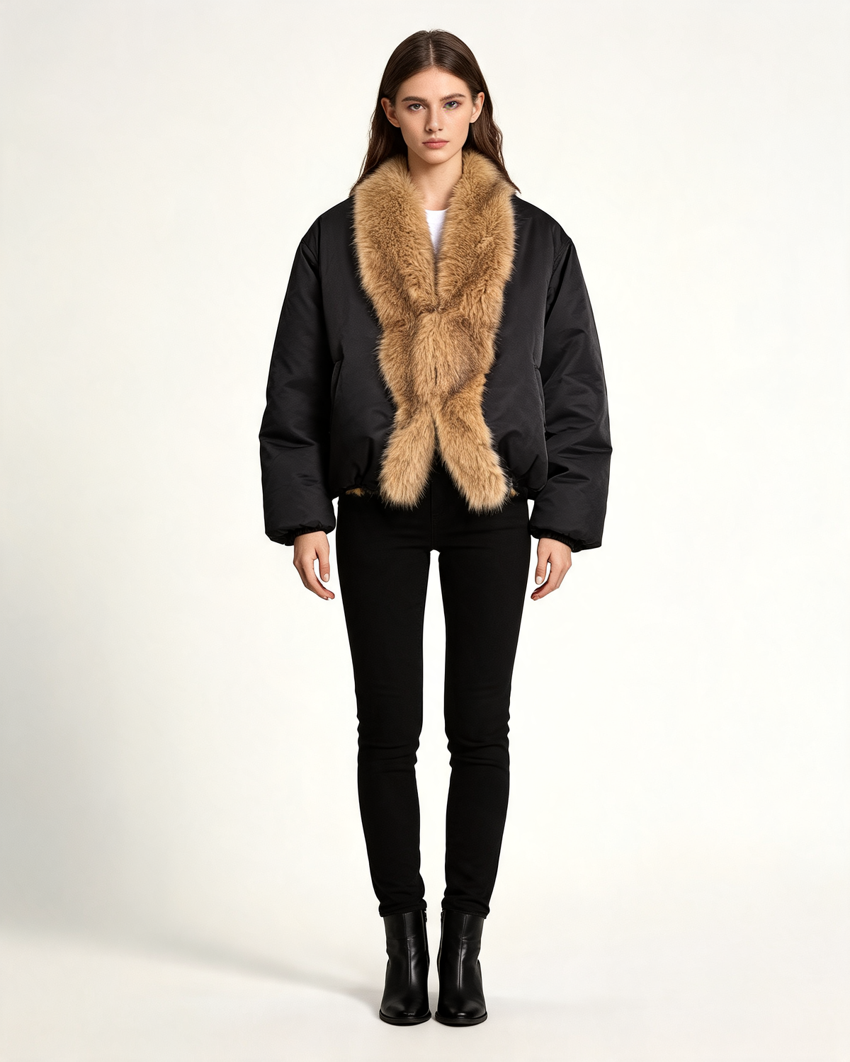 Bomber Jacket – Elowen Faux Fur