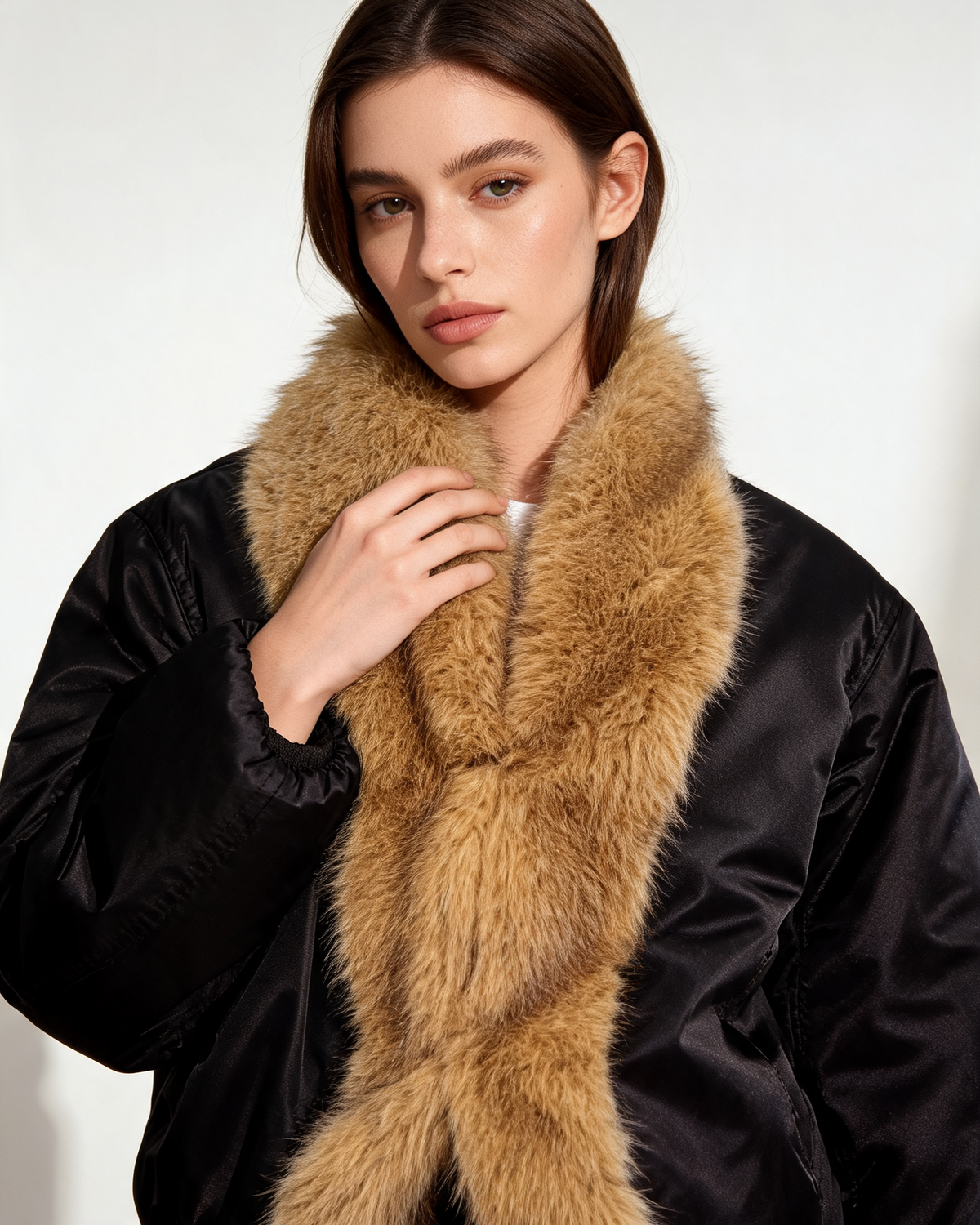 Bomber Jacket – Elowen Faux Fur