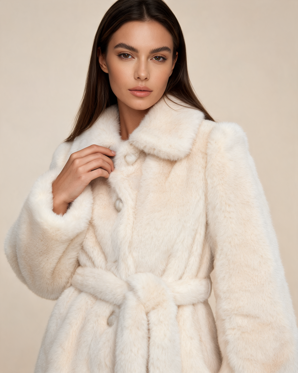 Faux Fur Coat – Mireya