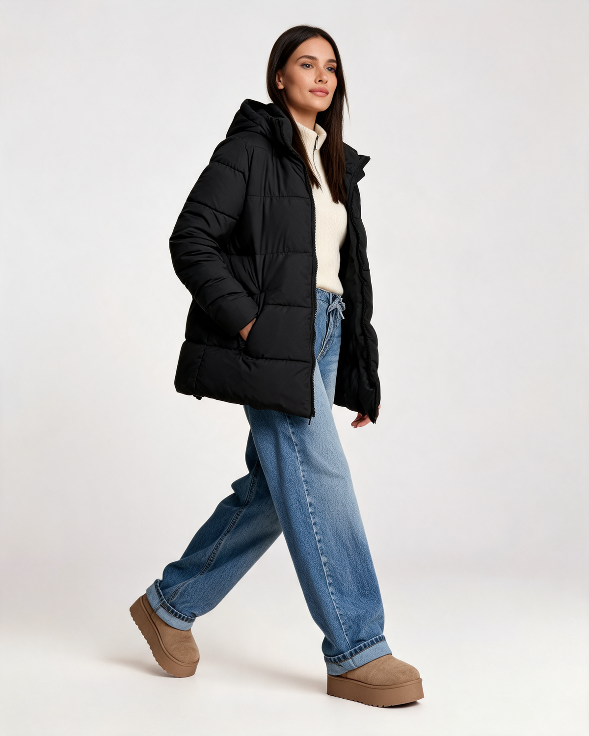 Winter Jacket – Leonora Hooded
