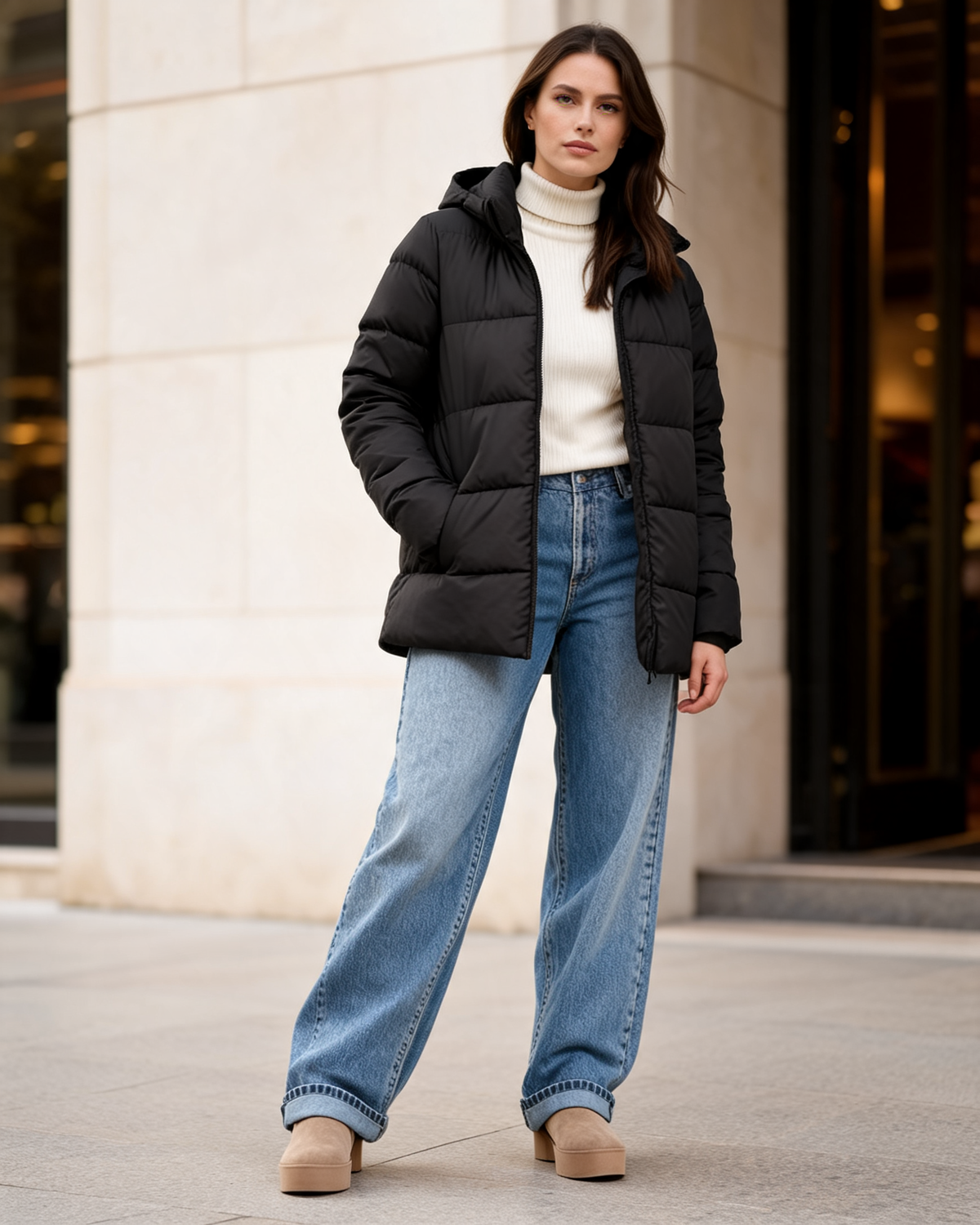 Winter Jacket – Leonora Hooded