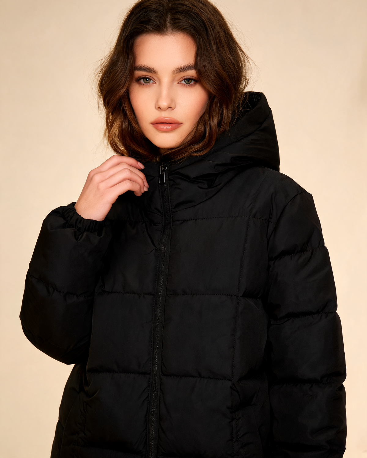 Winter Coat – Cecily Long Coat Hooded