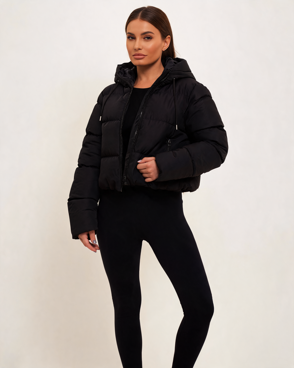 Winter Jacket – Tamsin Hooded Puffer