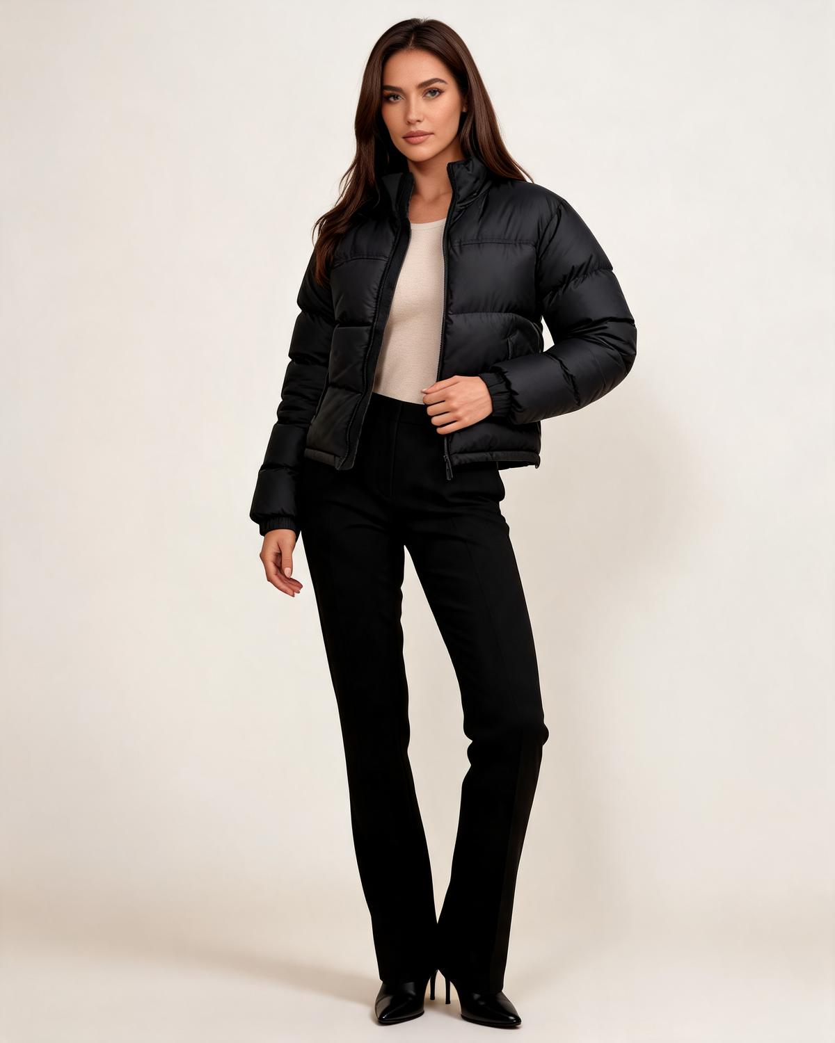 Winter Jacket – Nerissa Quilted Puffer