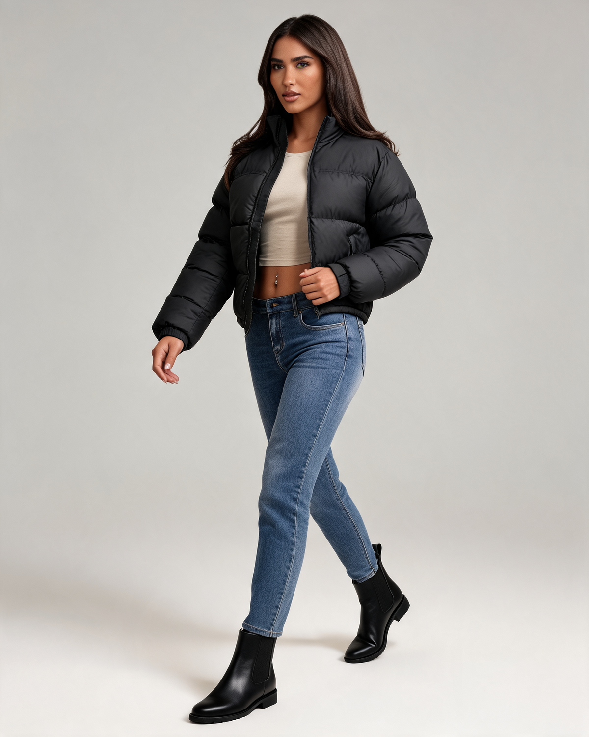 Winter Jacket – Nerissa Quilted Puffer