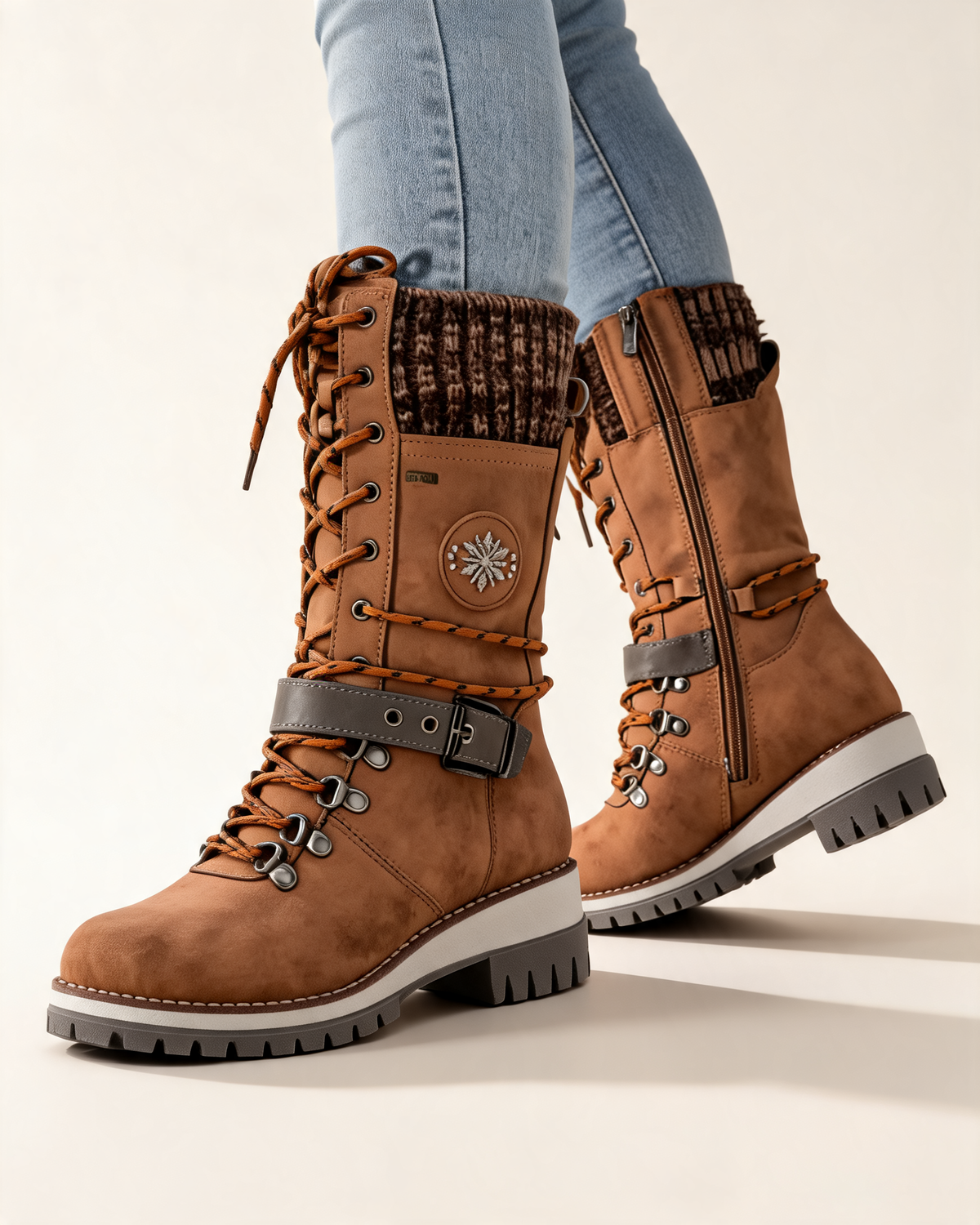 Snow Boots – Océane Lace-Up
